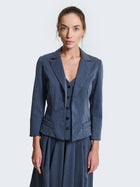 Giacca con inserto gilet