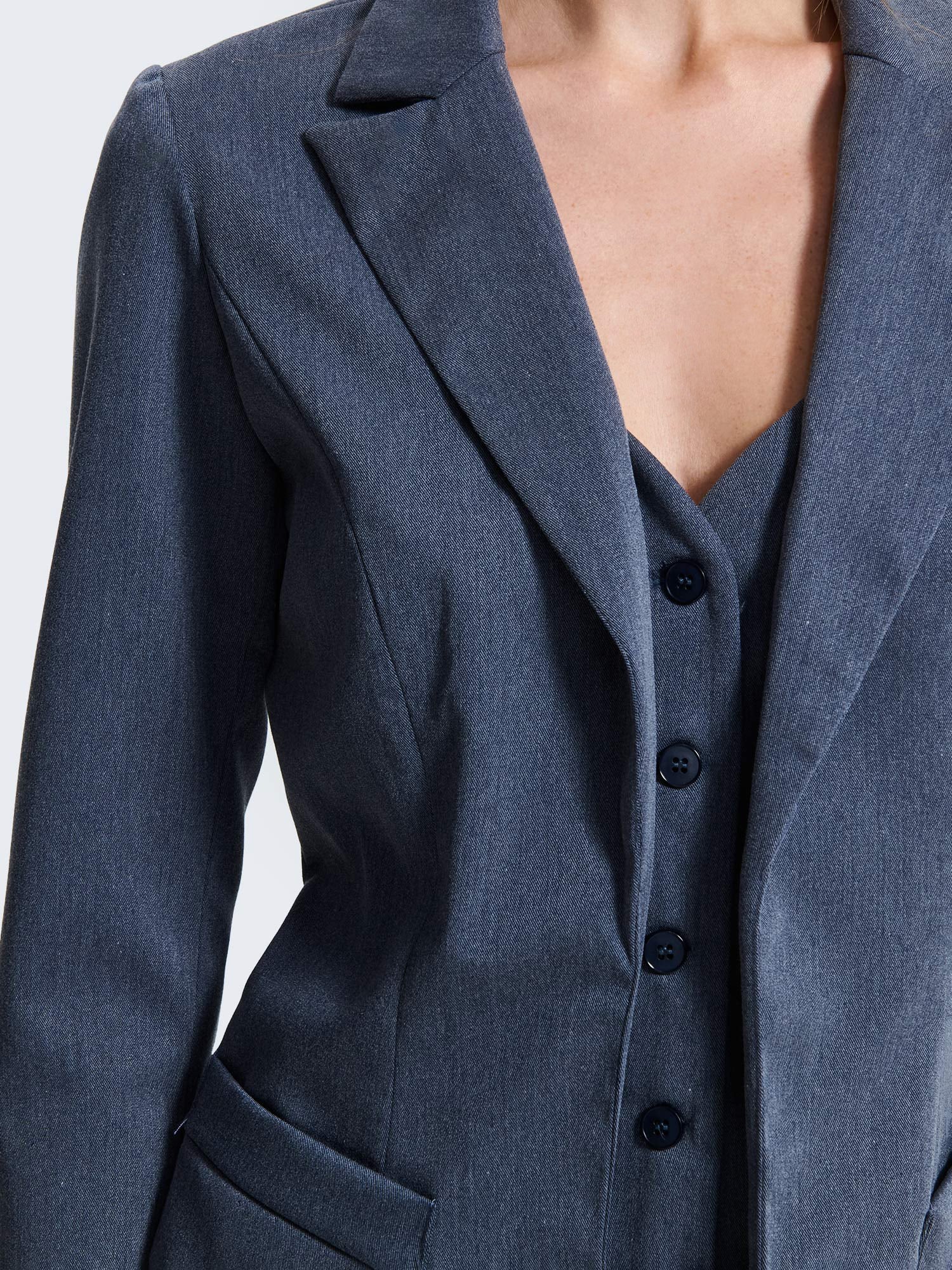 Giacca con inserto gilet