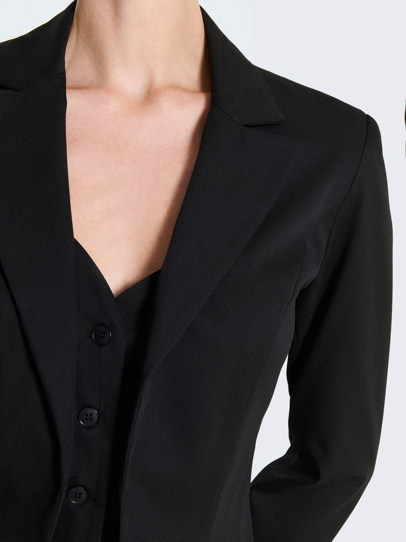 Giacca con inserto gilet