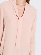 Blusa con fiocco