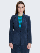 Blazer in velluto a coste