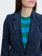 Blazer in velluto a coste