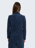 Blazer in velluto a coste