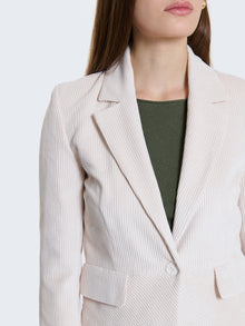 Blazer in velluto a coste