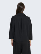 Camicia boxy in jersey