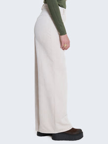 Pantaloni palazzo in velluto a coste