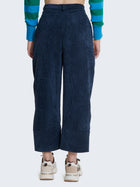 Pantaloni balloon in velluto a coste