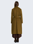 Cappotto lungo con cintura
