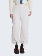 Pantaloni balloon in velluto a coste