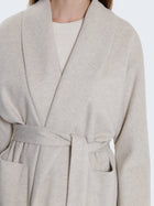 Cappotto corto con cintura