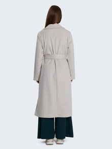 Cappotto lungo con cintura