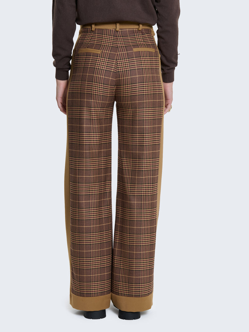 Pantaloni palazzo patchwork