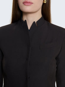 Giacca slim fit alla coreana