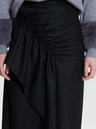 Gonna asimmetrica gessata