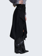 Gonna asimmetrica gessata