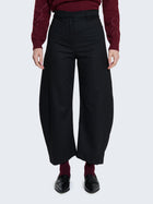 Pantaloni balloon gessati