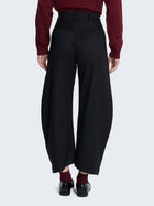 Pantaloni balloon gessati