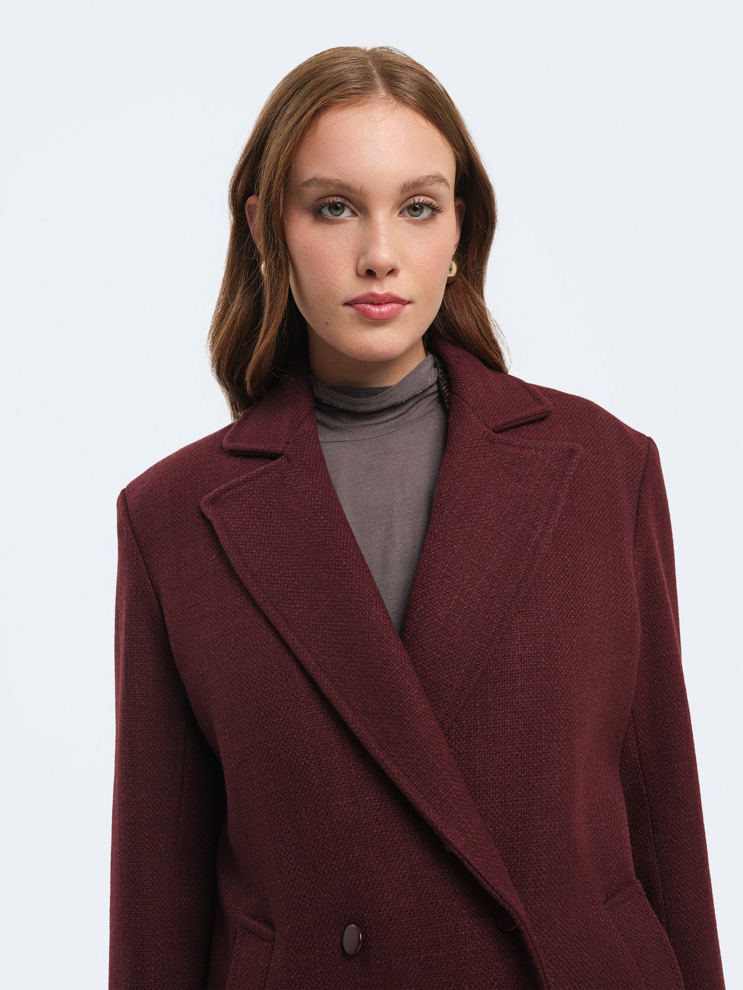 Cappotto lungo doppiopetto