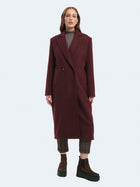 Cappotto lungo doppiopetto