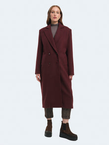 Cappotto lungo doppiopetto