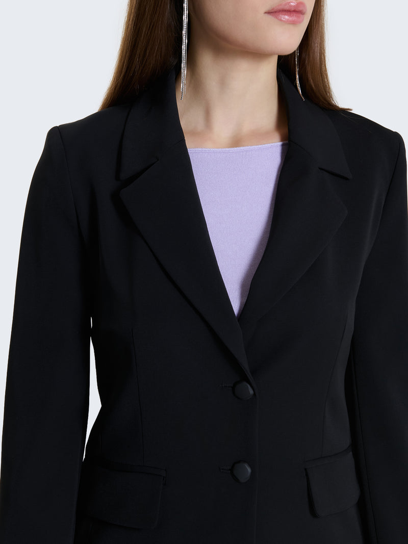 Blazer monopetto in cady