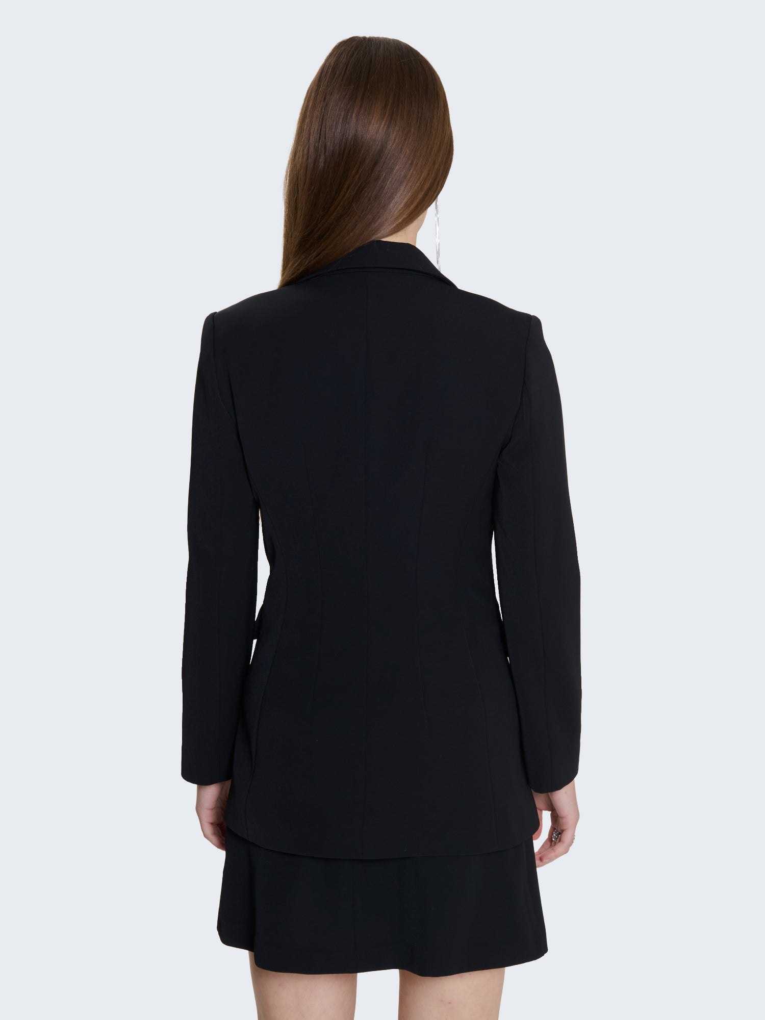 Blazer monopetto in cady