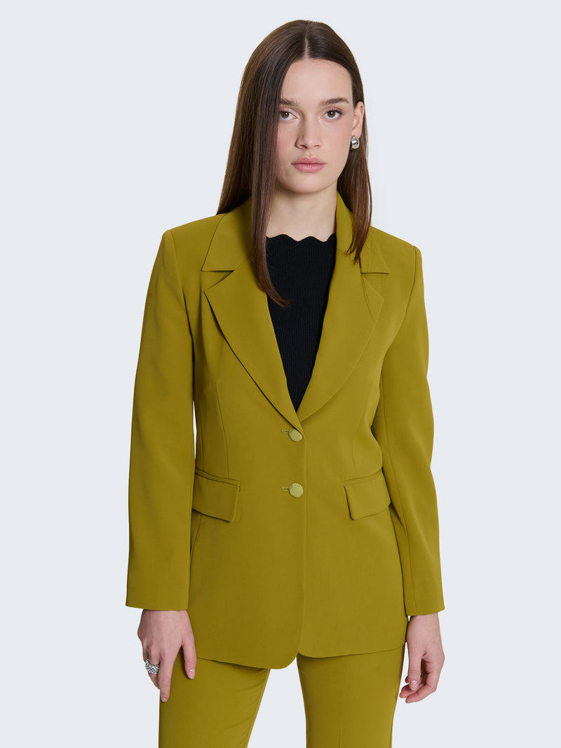 Blazer monopetto in cady