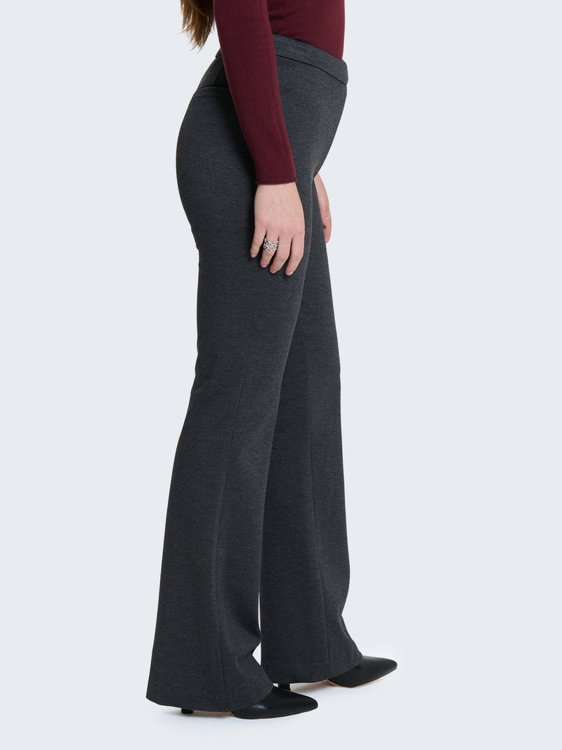 Pantaloni flared punto milano