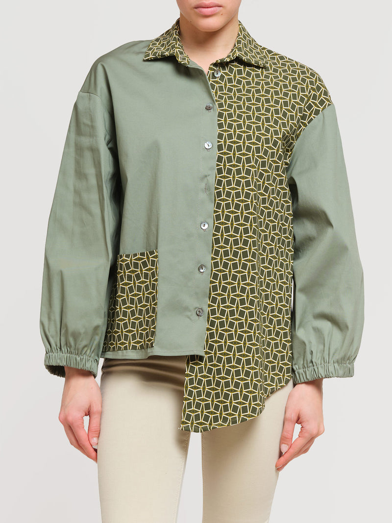 Camicia patchwork
