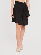Minigonna plissé con cintura
