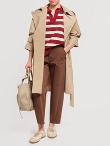 Trench con cintura