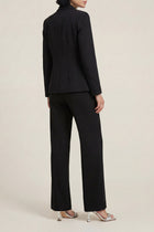 Giacca slim fit con bottoni foderati