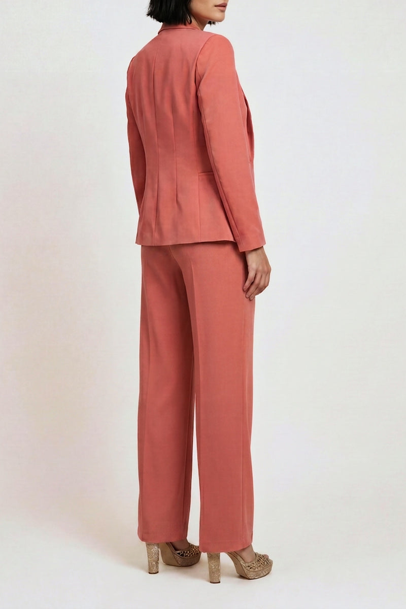 Giacca slim fit con bottoni foderati