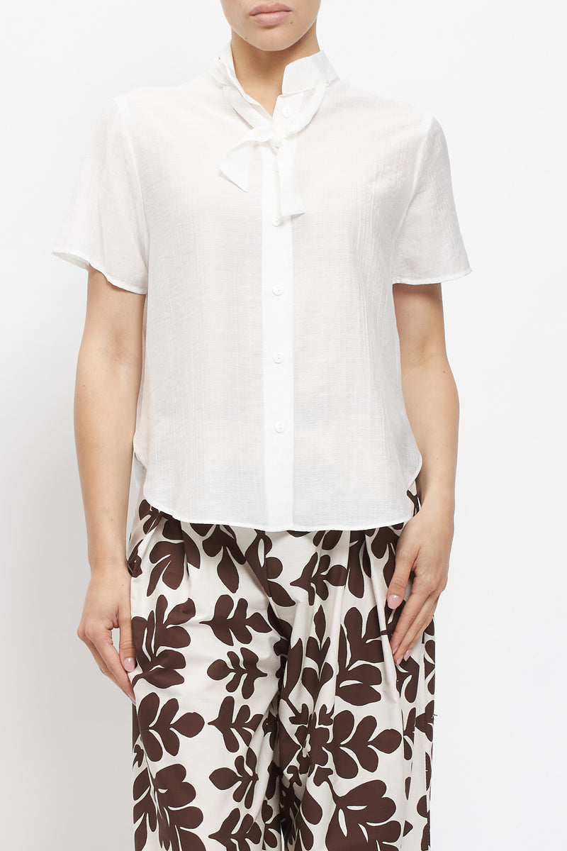Camicia con foulard