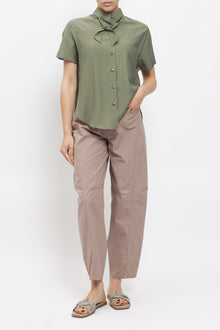 Camicia con foulard