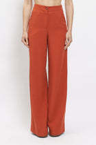 Pantalone in viscosa con taglio dritto