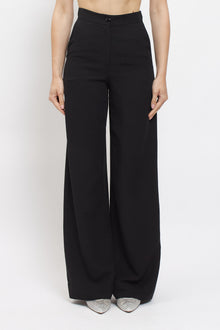 Pantalone in viscosa con taglio dritto