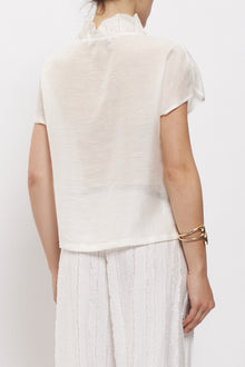 Blusa con rouches
