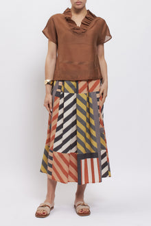 Blusa con rouches