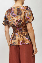 Blusa con manica volan