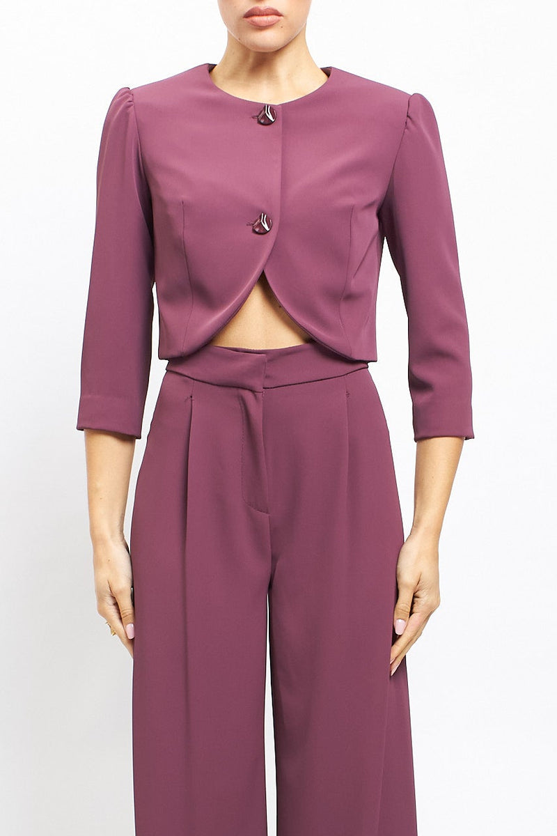 Bolero con doppio bottone