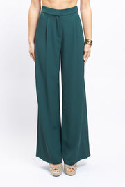 Pantalone palazzo con pinces