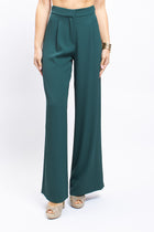 Pantalone palazzo con pinces