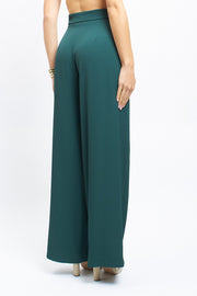 Pantalone palazzo con pinces