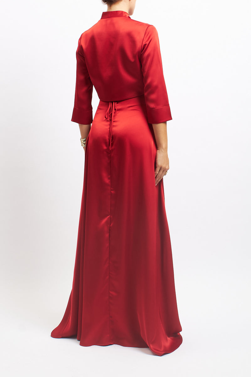 Bolero in raso