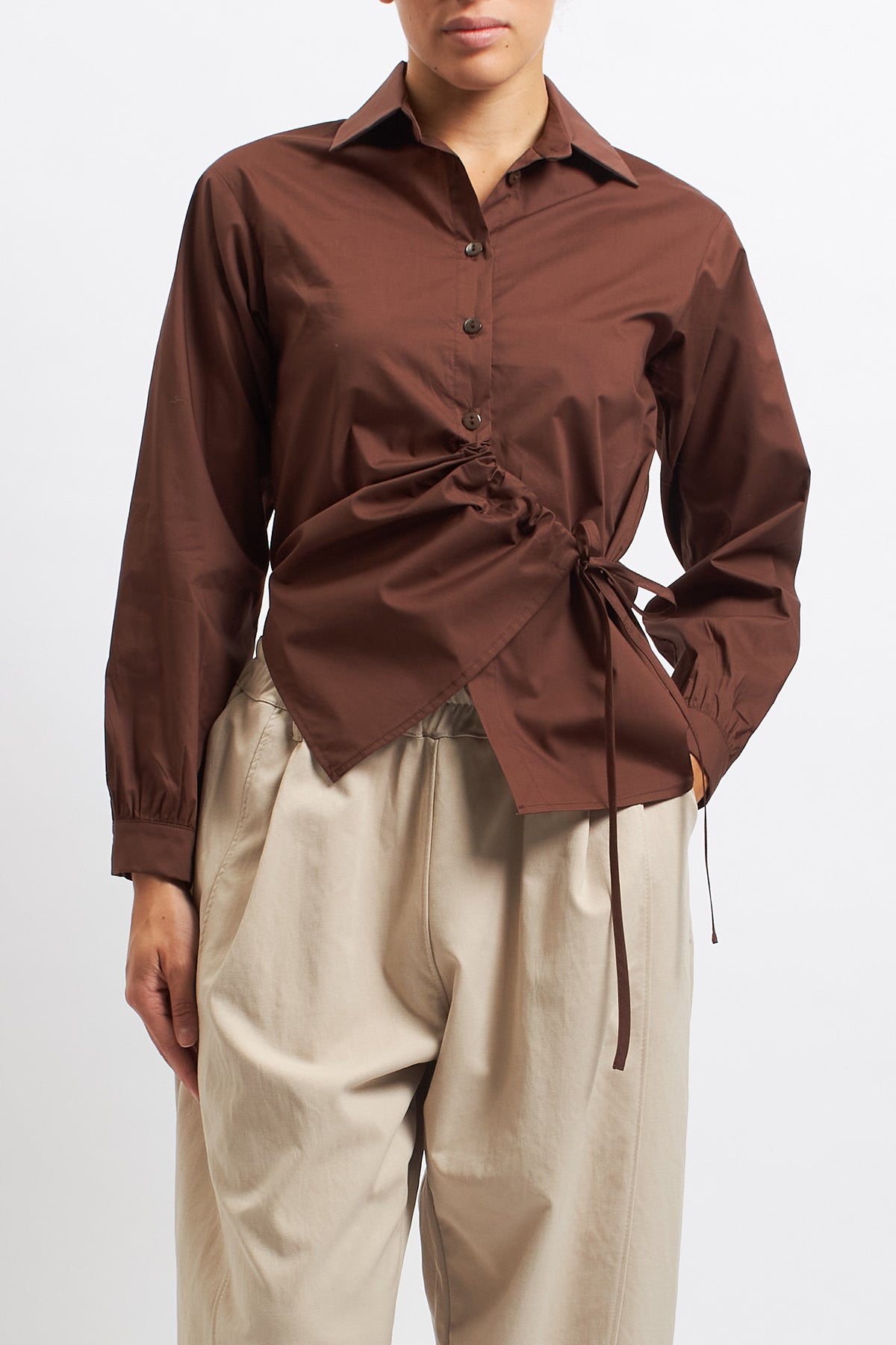 Camicia con coulisse