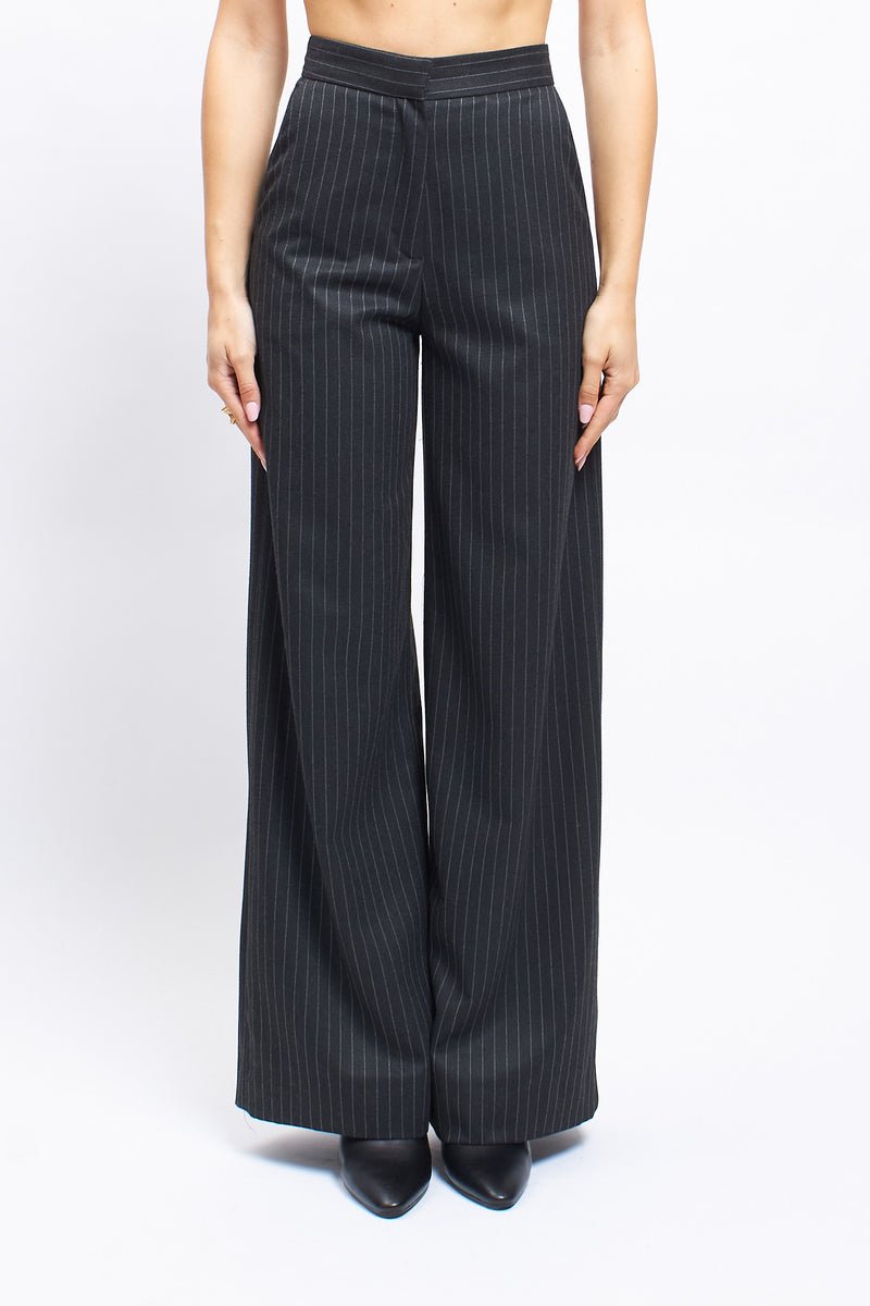 Pantalone palazzo gessato