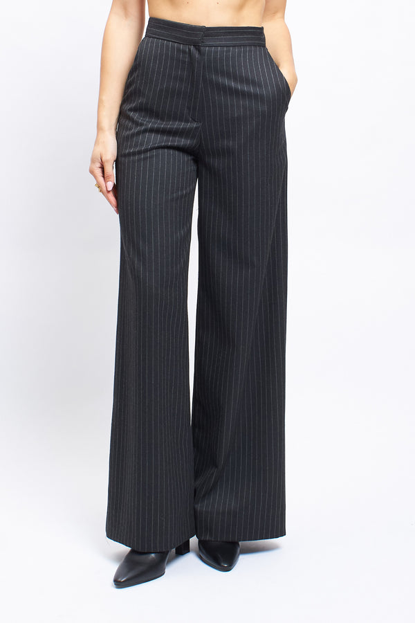 Pantalone palazzo gessato