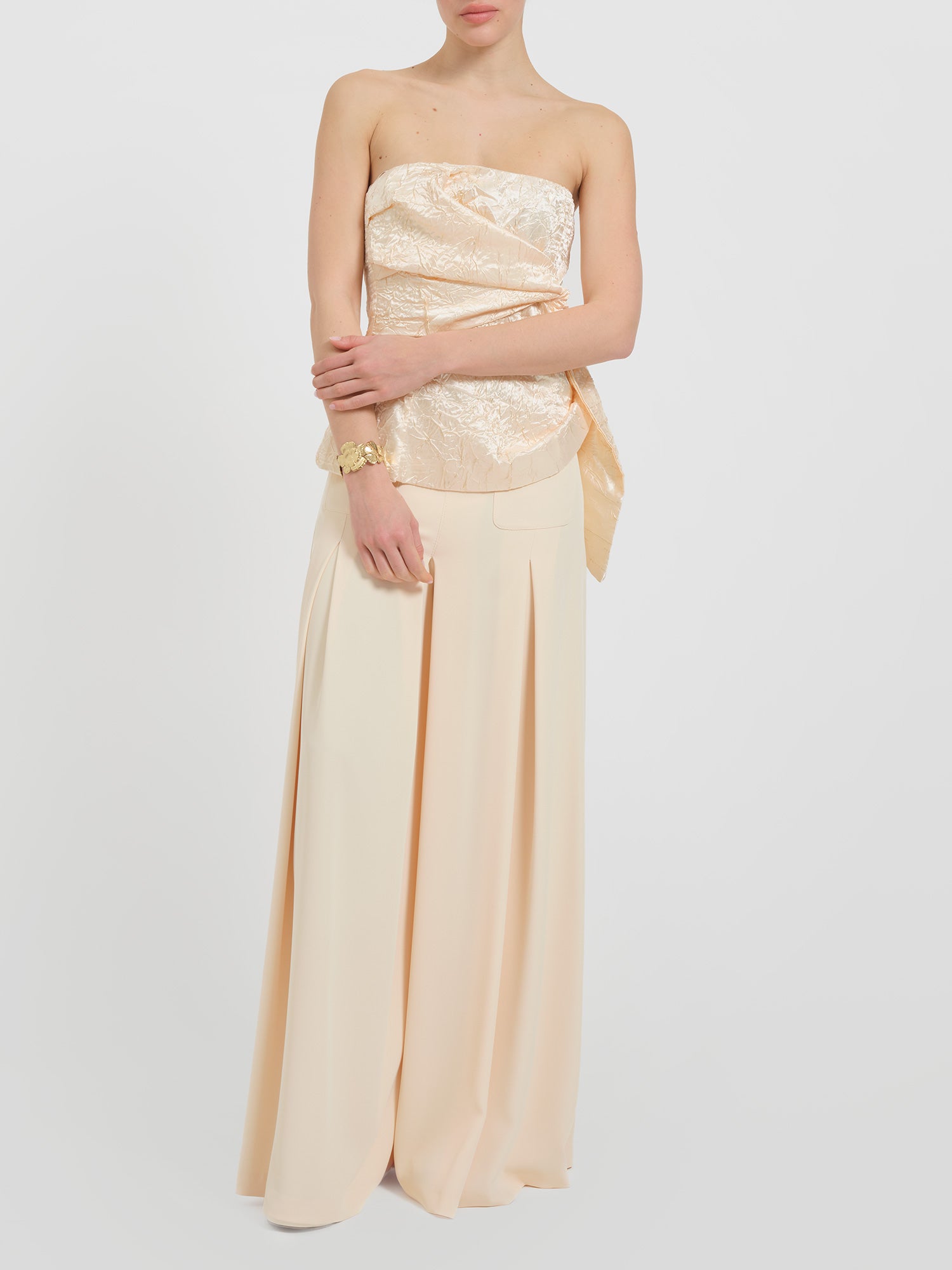 Top a bustier con fiocco