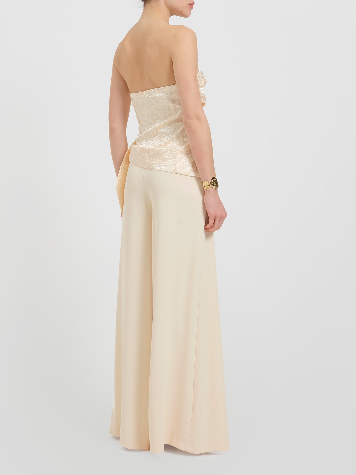 Top a bustier con fiocco